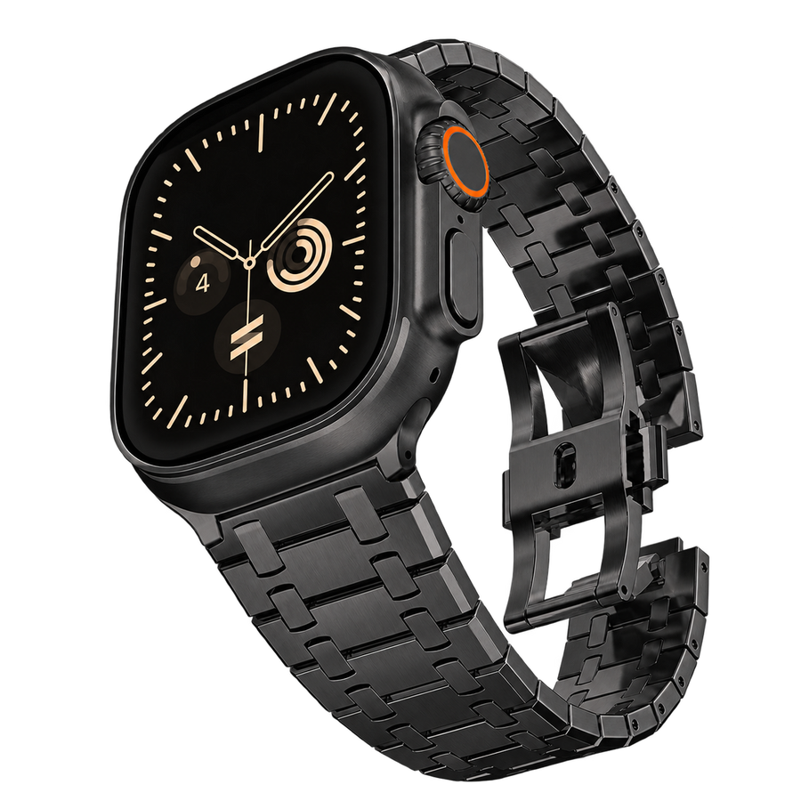 Bracelet Apple Watch en titane Heritage Black