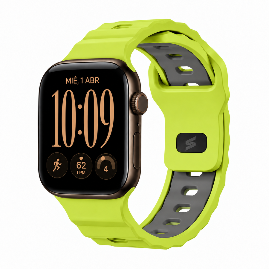 Apple Watch Armband Pulse Electric Lime