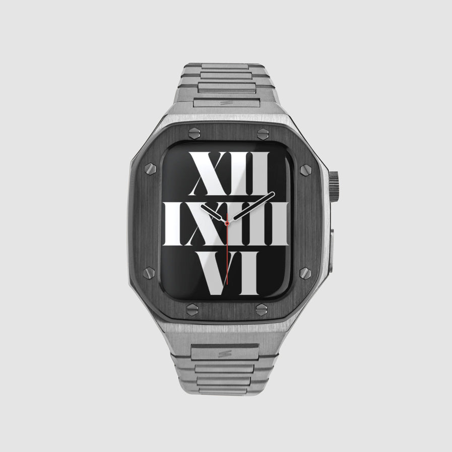 Apple Watch Hoesje Nightfall Silver