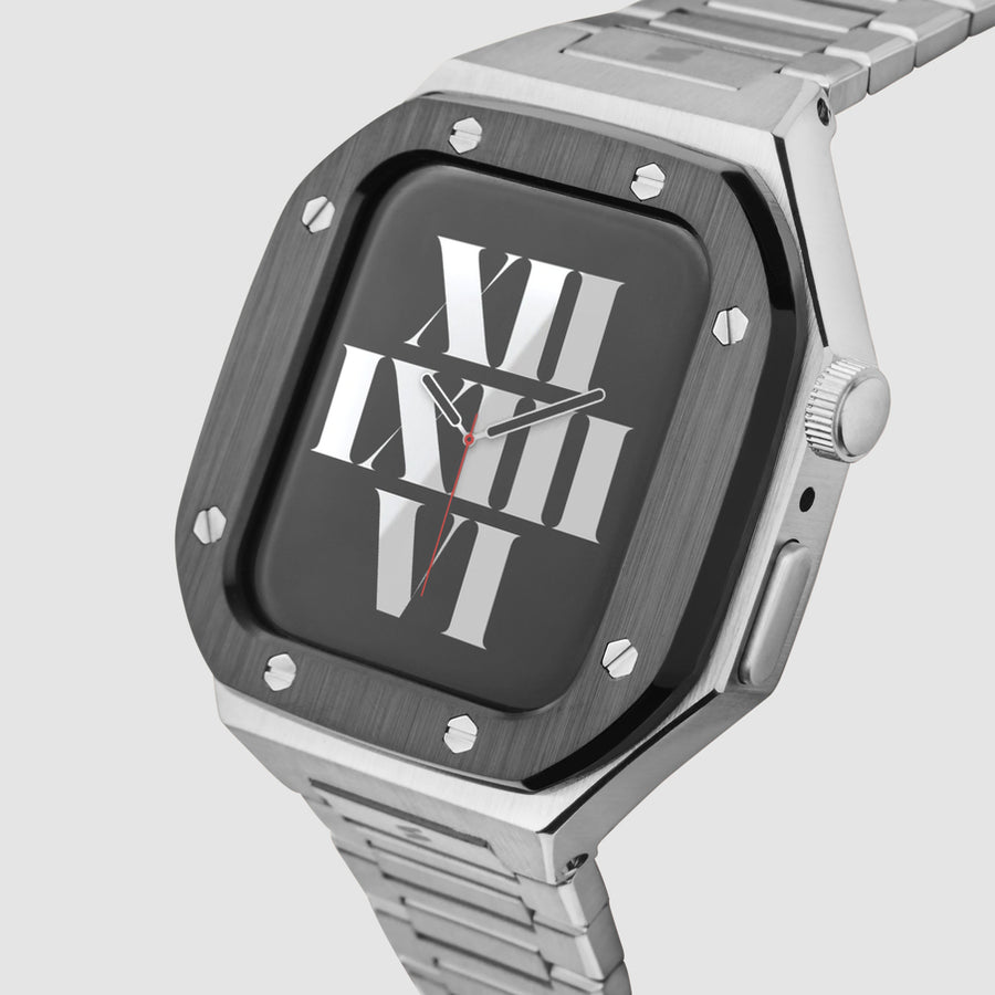 Apple Watch Hoesje Nightfall Silver