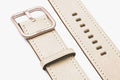 apple watch leather band - Rio cream