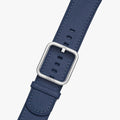 blue leather strap for apple watch - rio