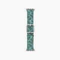 Green snake leather band for iwatch - Paris