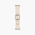 leather iwatch band- Rio Cream
