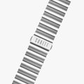 Silver stainless steel apple watch band- Suritt