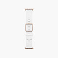 white leather band for apple watch - New wonder
